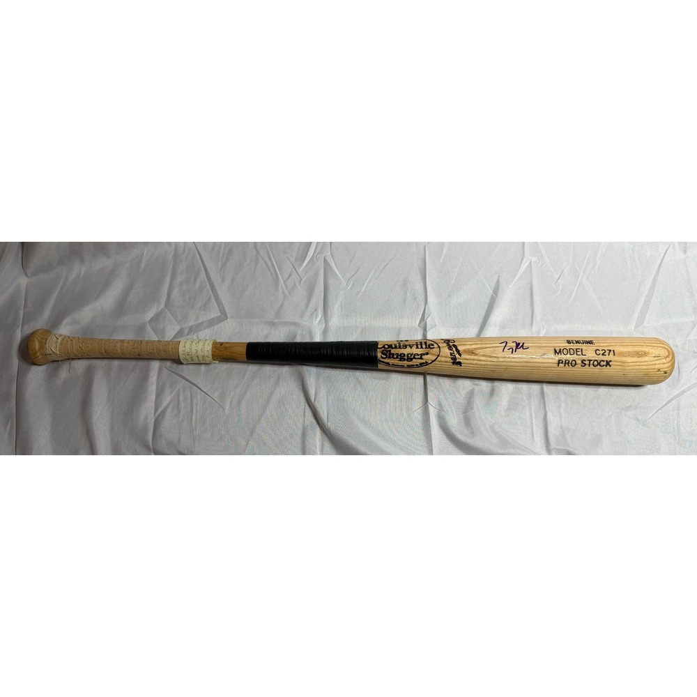 Louisville Slugger C271 Pro Stock Bat Signed Tony Richie Cubs Game Used 2006